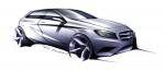 Mercedes-Benz A-Class Design 2012 года